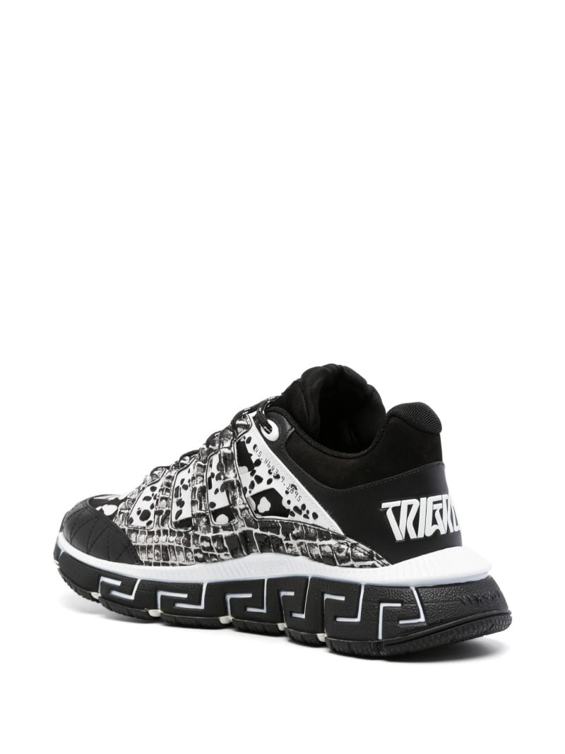 Black Trigreca Chunky Sneakers
