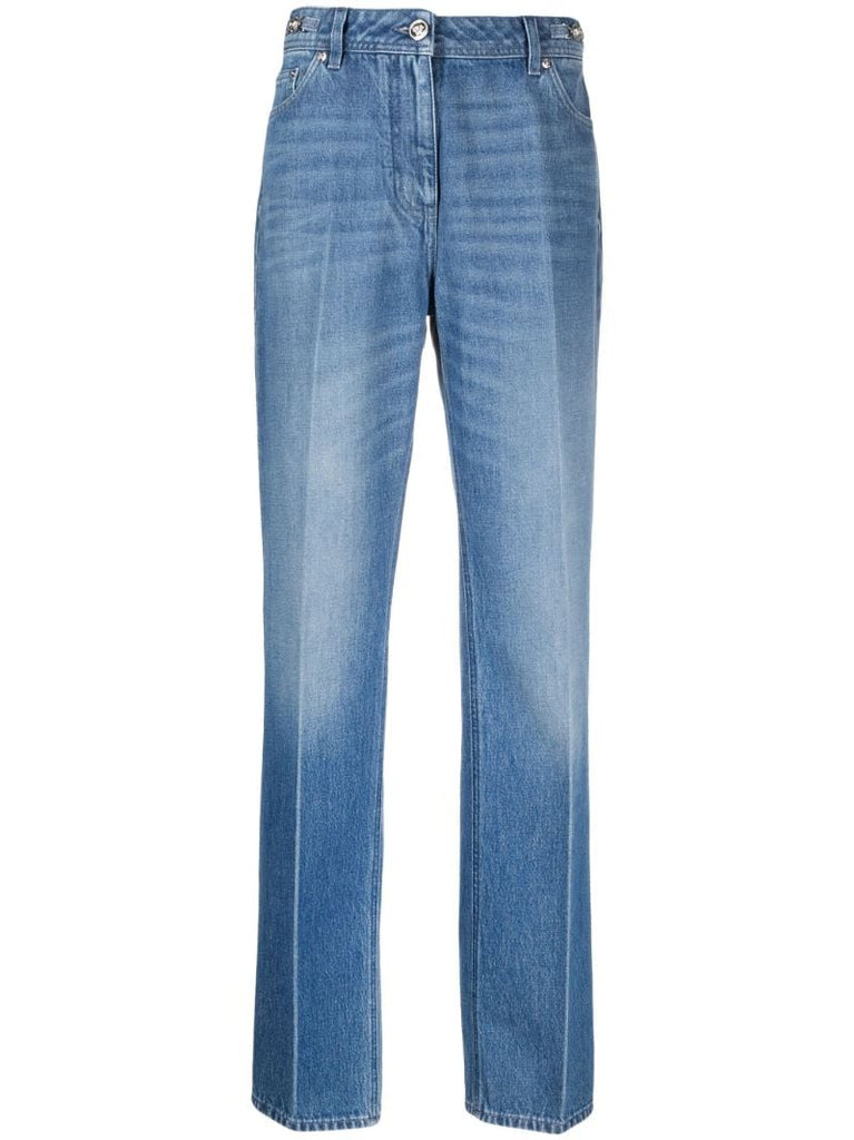 Blue Medusa '95 Straight-leg Jeans