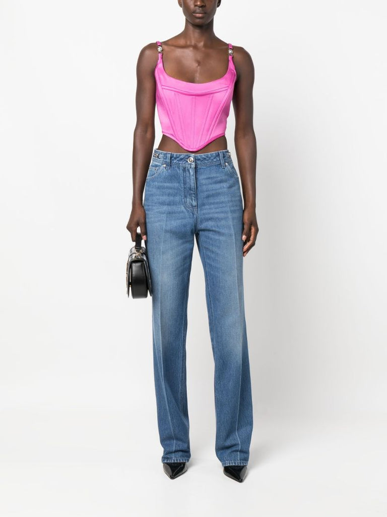 Blue Medusa '95 Straight-leg Jeans