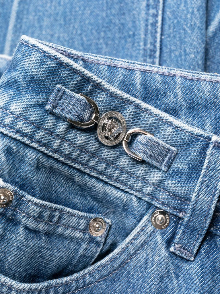 Blue Medusa '95 Straight-leg Jeans
