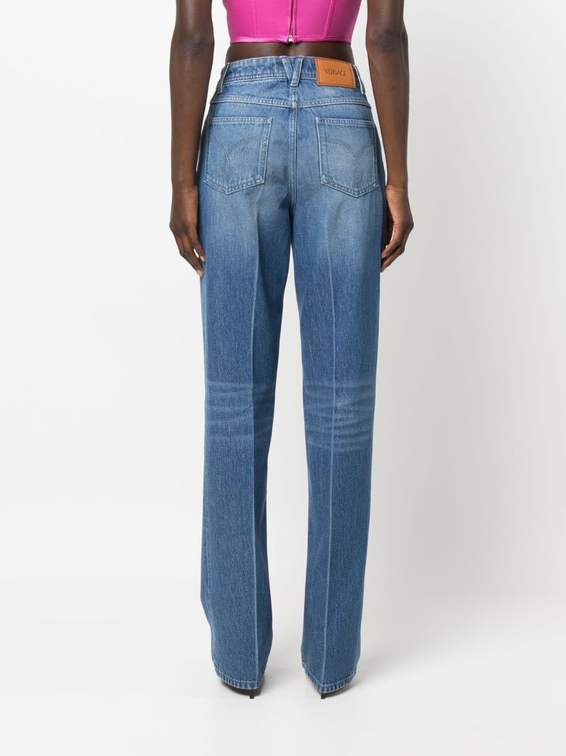 Blue Medusa '95 Straight-leg Jeans