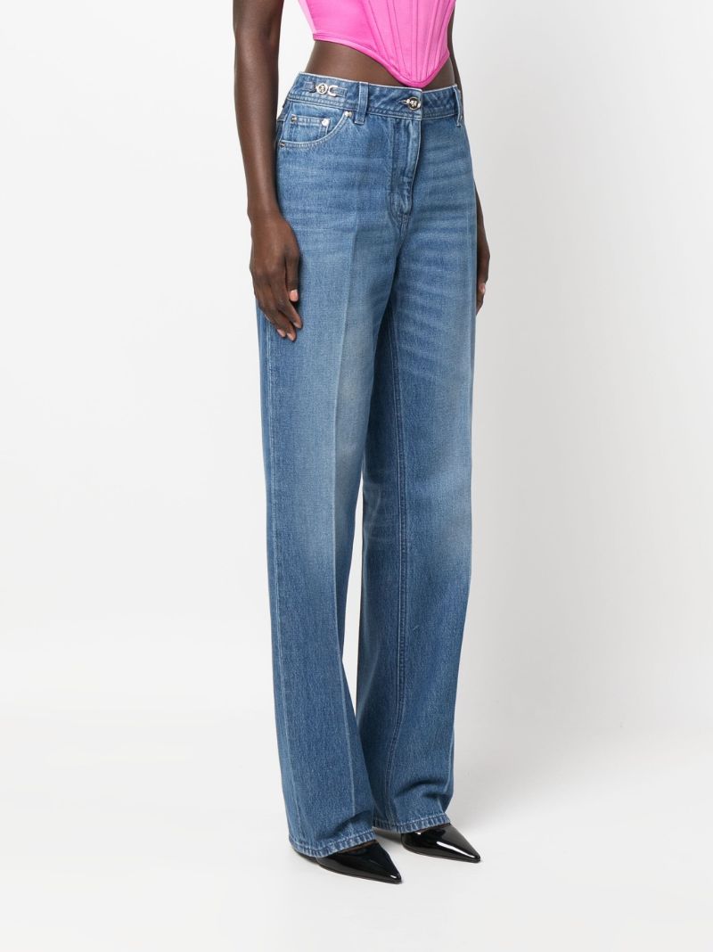 Blue Medusa '95 Straight-leg Jeans