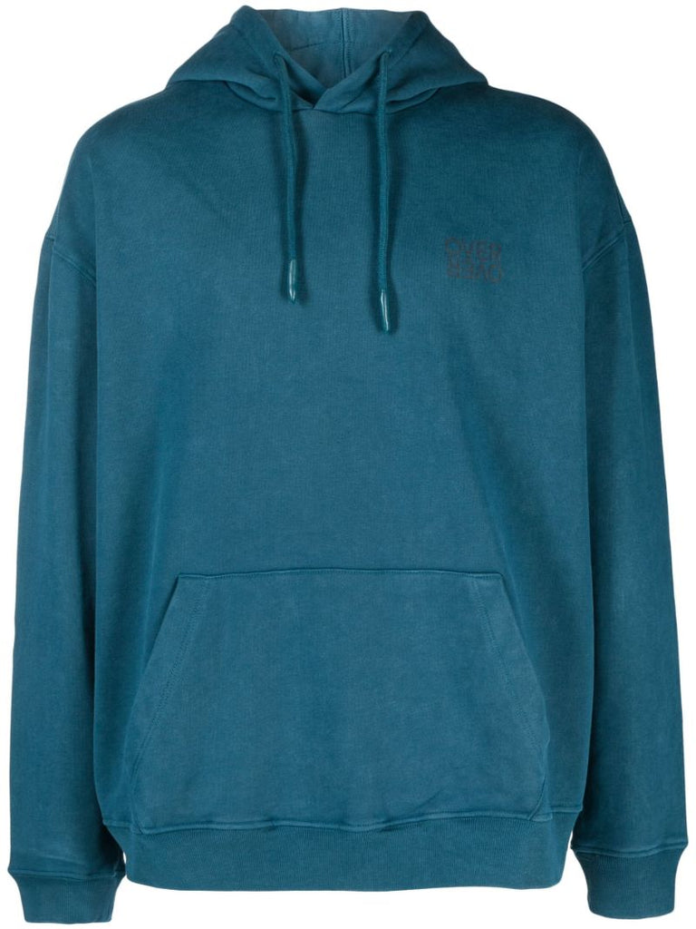Blue Easy Cotton Hoodie