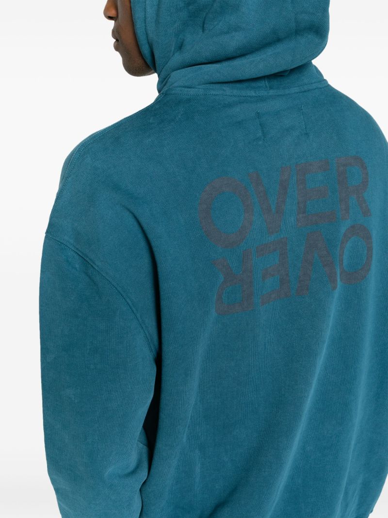 Blue Easy Cotton Hoodie