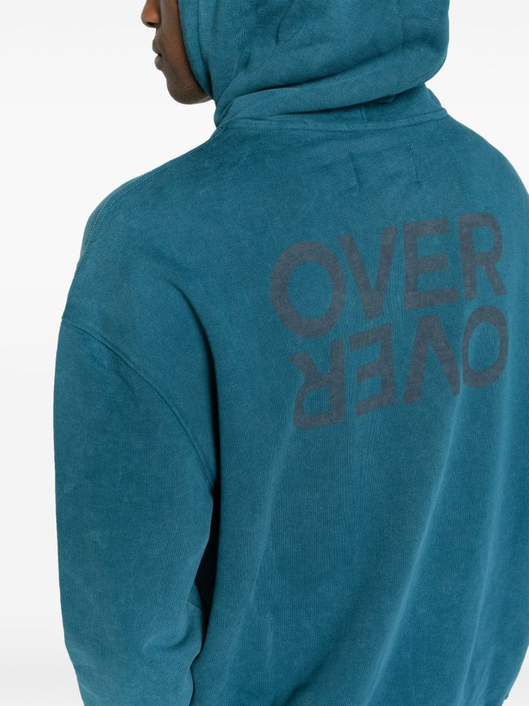 Blue Easy Cotton Hoodie