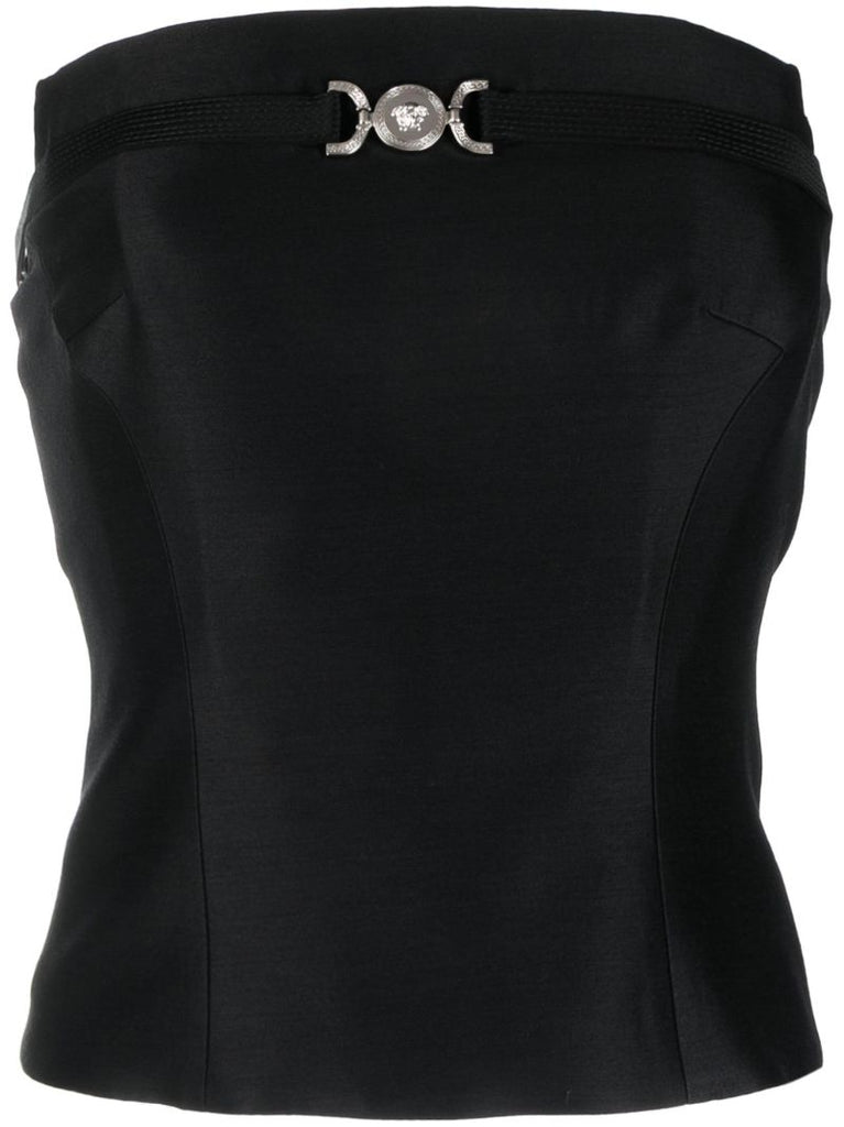 Black Medusa '95 Strapless Bustier Top