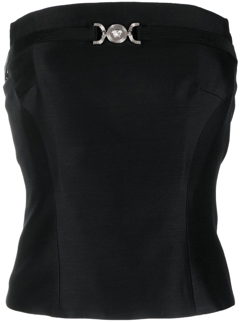 Black Medusa '95 Strapless Bustier Top