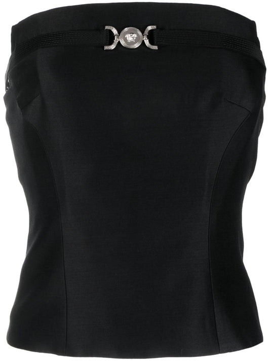 Black Medusa '95 Strapless Bustier Top