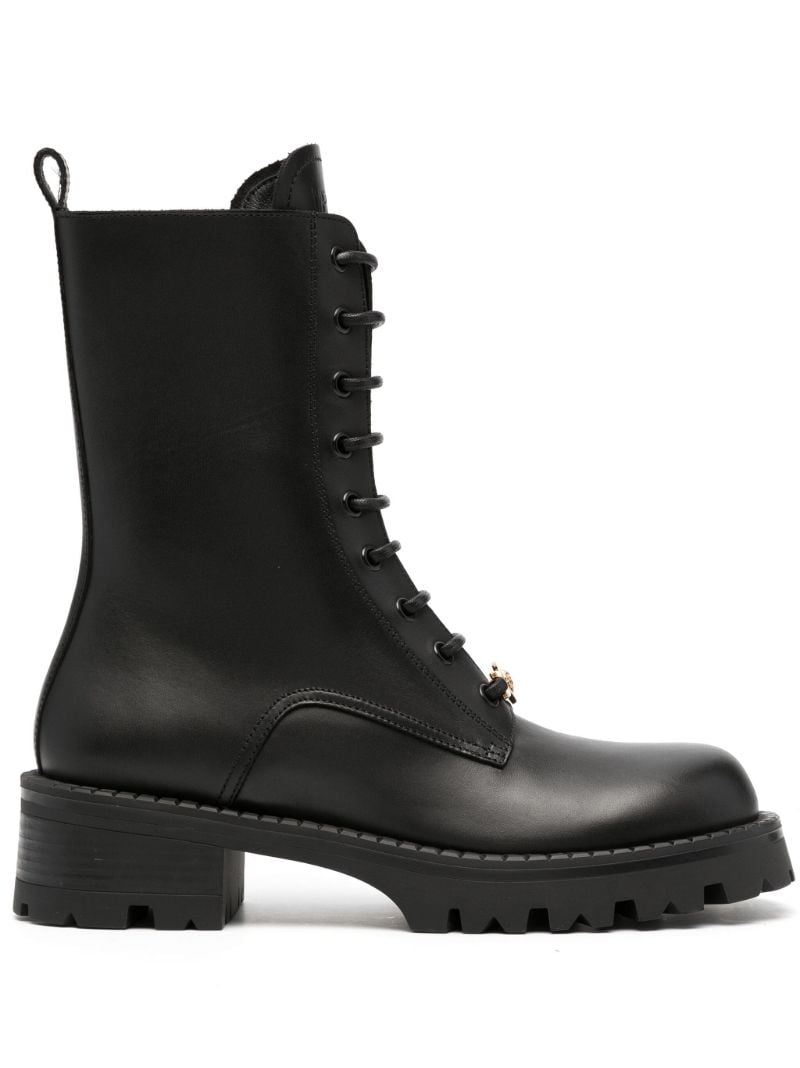 Black Vagabond Leather Boots
