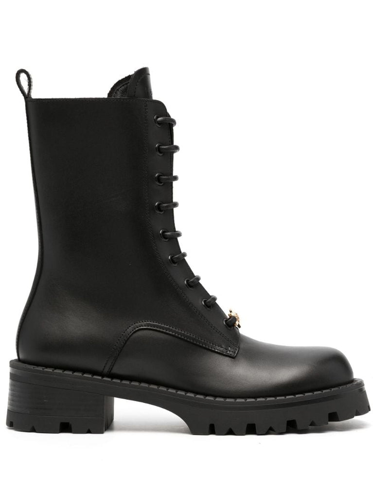 Black Vagabond Leather Boots