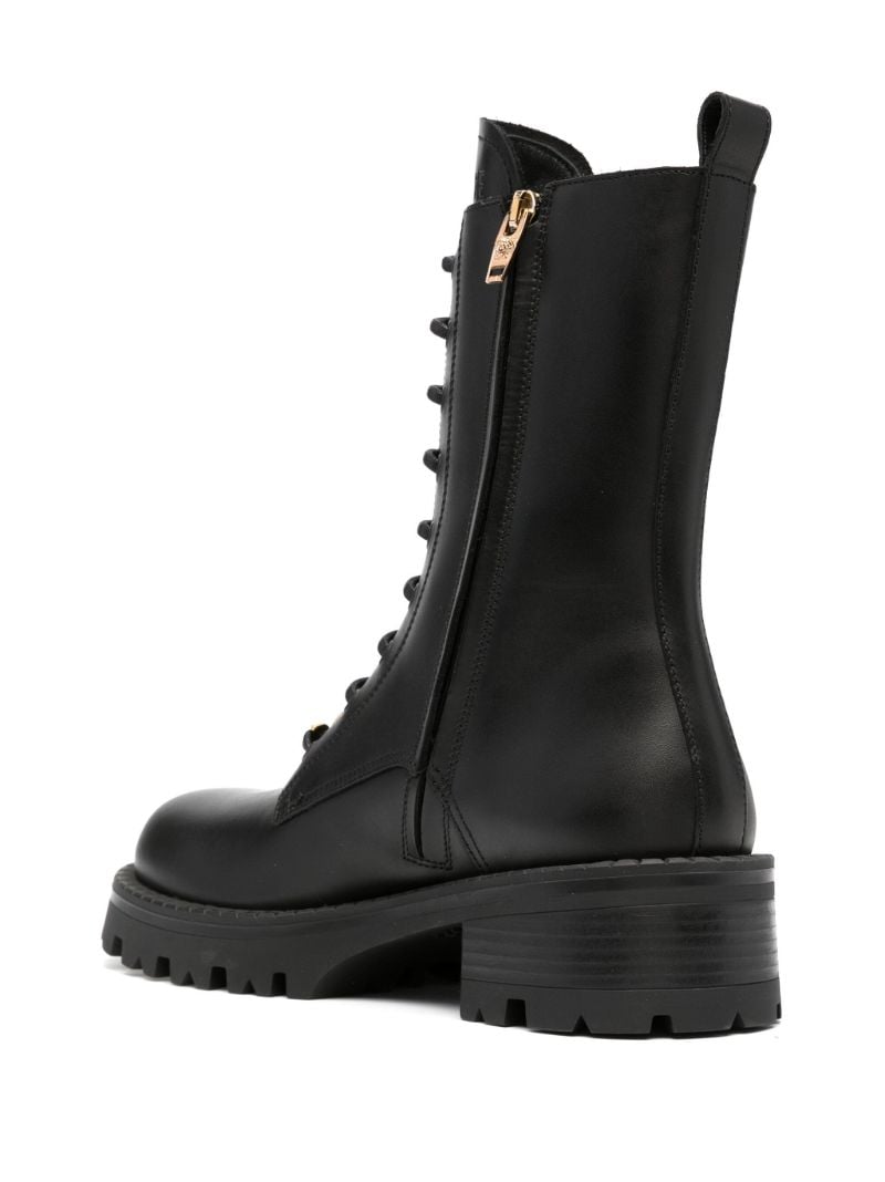 Black Vagabond Leather Boots
