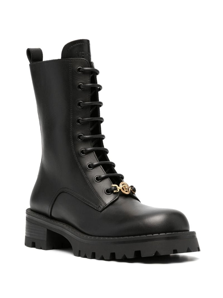 Black Vagabond Leather Boots
