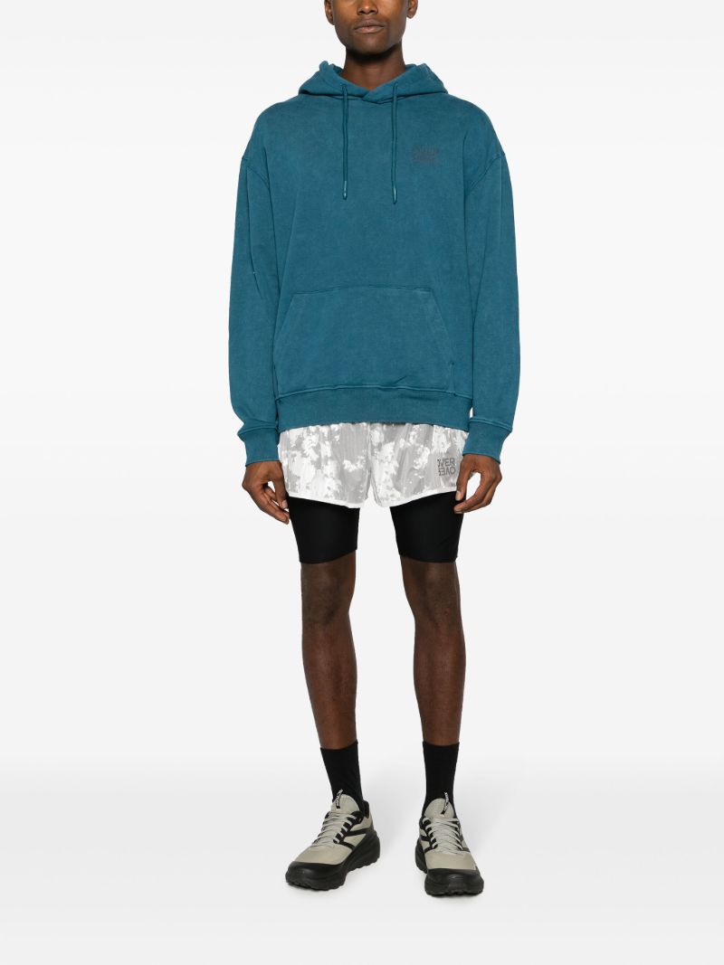 White Two-layer Running Shorts