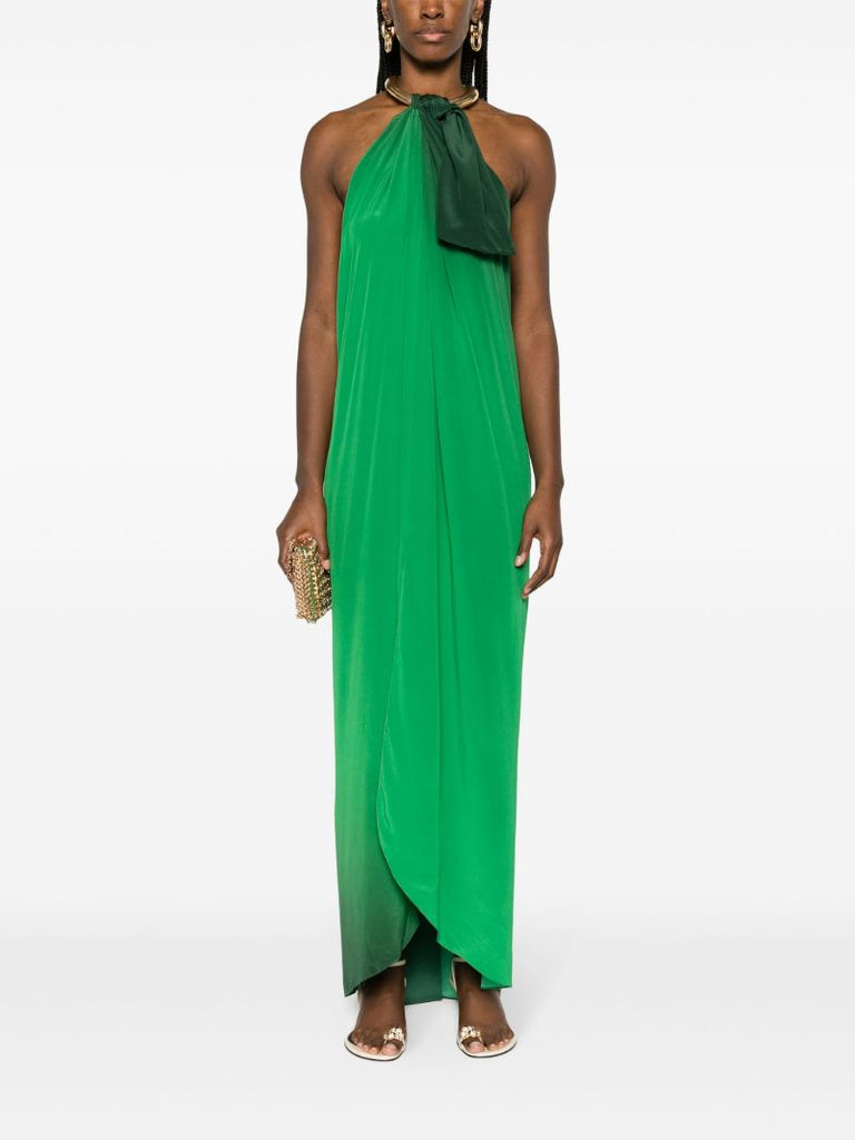 Green Dreamer's Refuge Maxi Dress