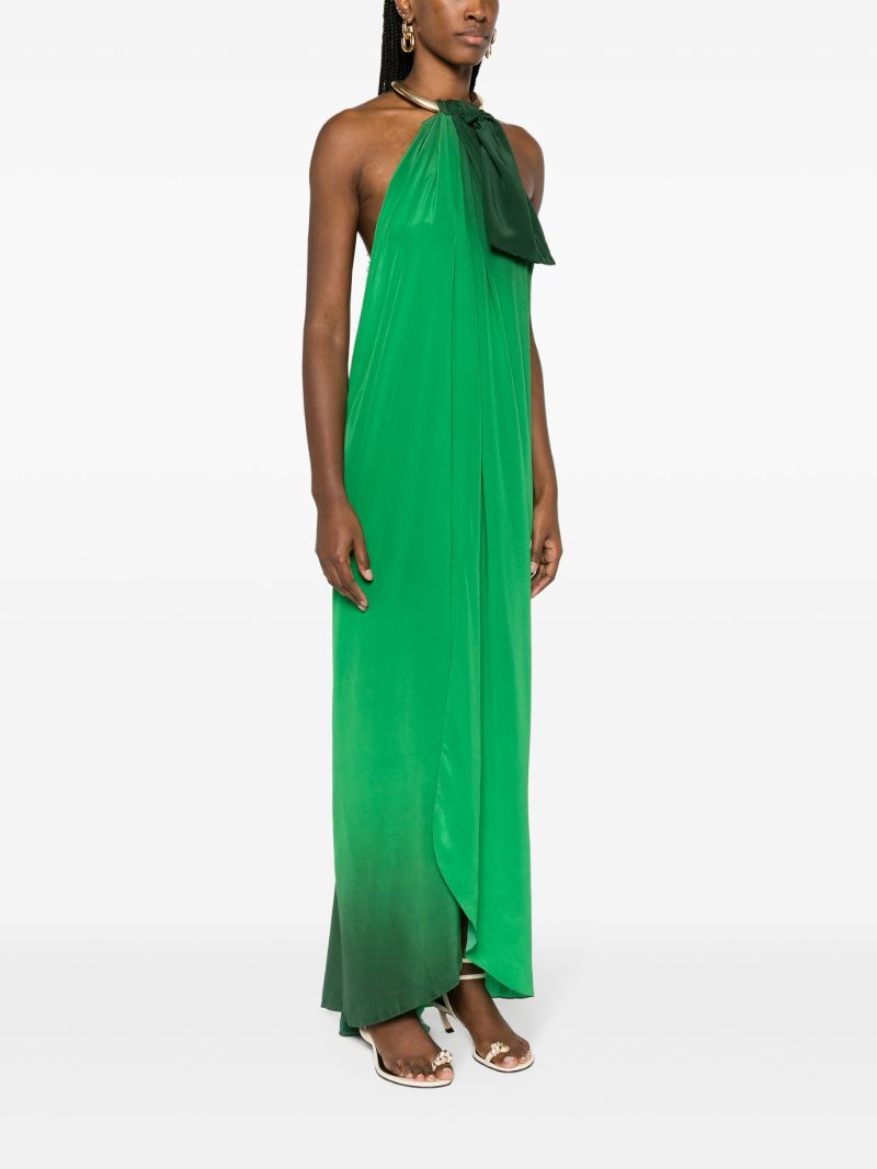 Green Dreamer's Refuge Maxi Dress