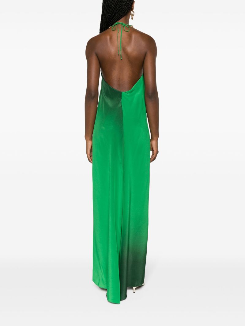 Green Dreamer's Refuge Maxi Dress