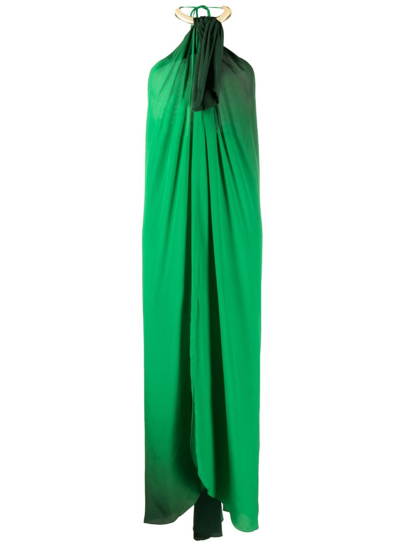 Green Dreamer's Refuge Maxi Dress