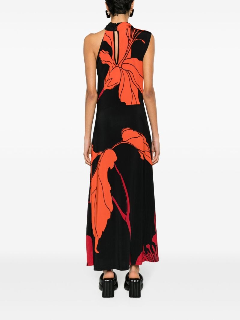 Black Guardiana Del Poder Maxi Dress