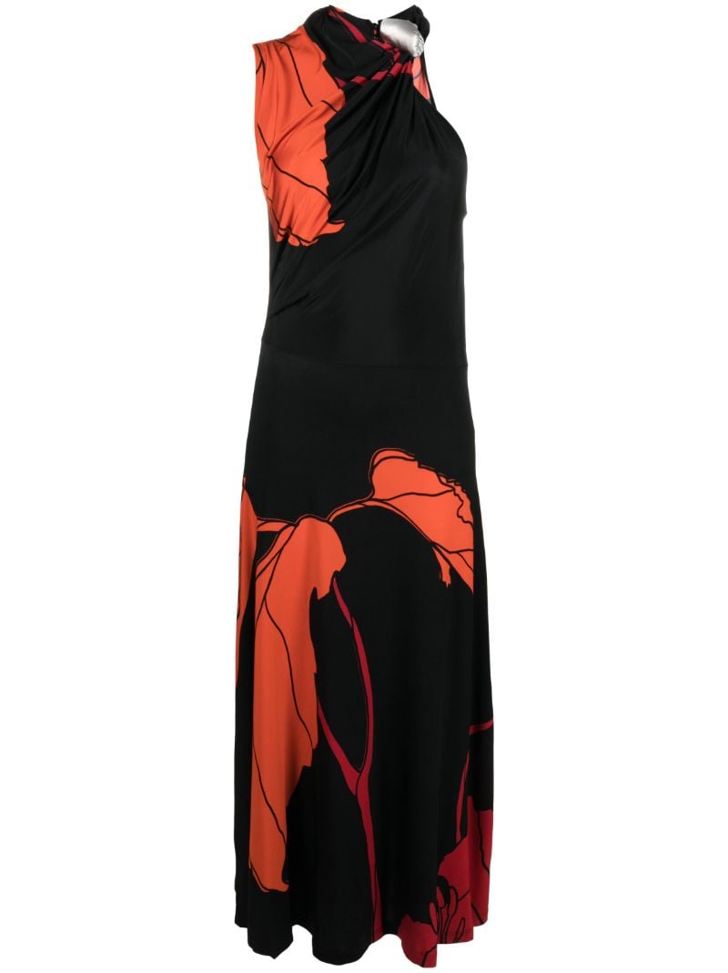 Black Guardiana Del Poder Maxi Dress