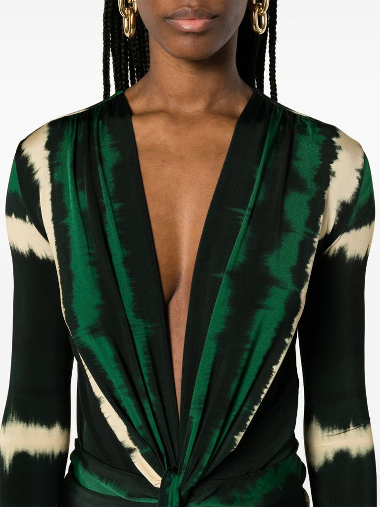 Green Mito De Selva Dress