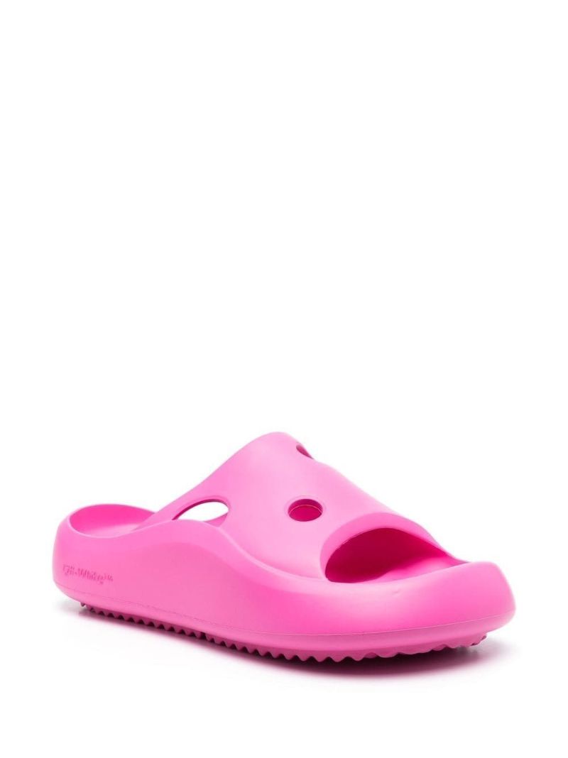 Pink Meteor Rubber Slides