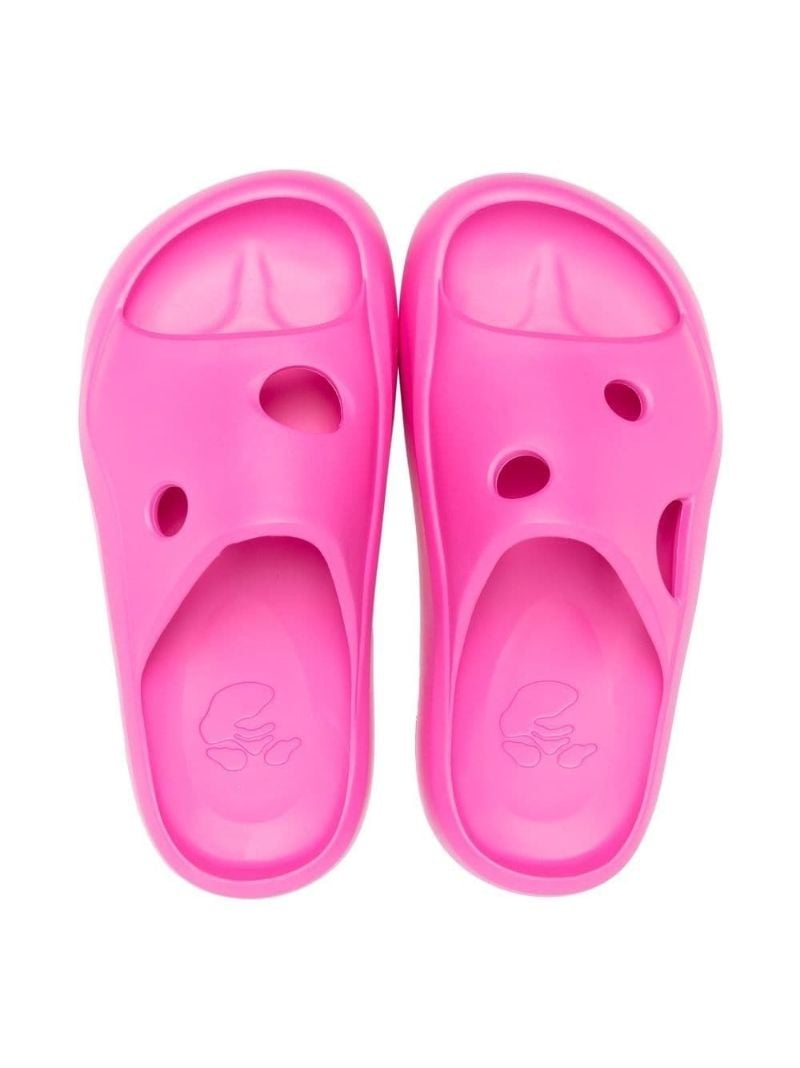 Pink Meteor Rubber Slides
