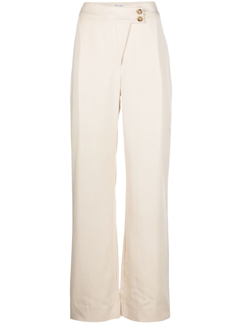 Neutral Oliver Straight-leg Trousers