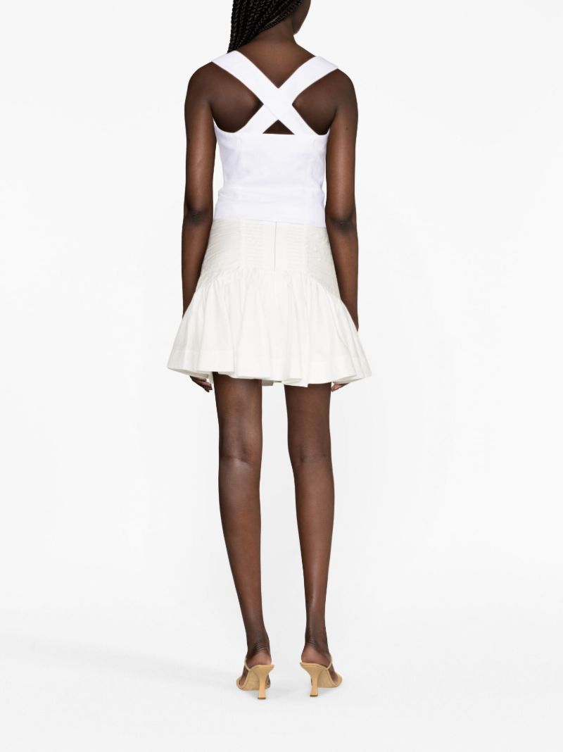 White Kimberly Linen Top