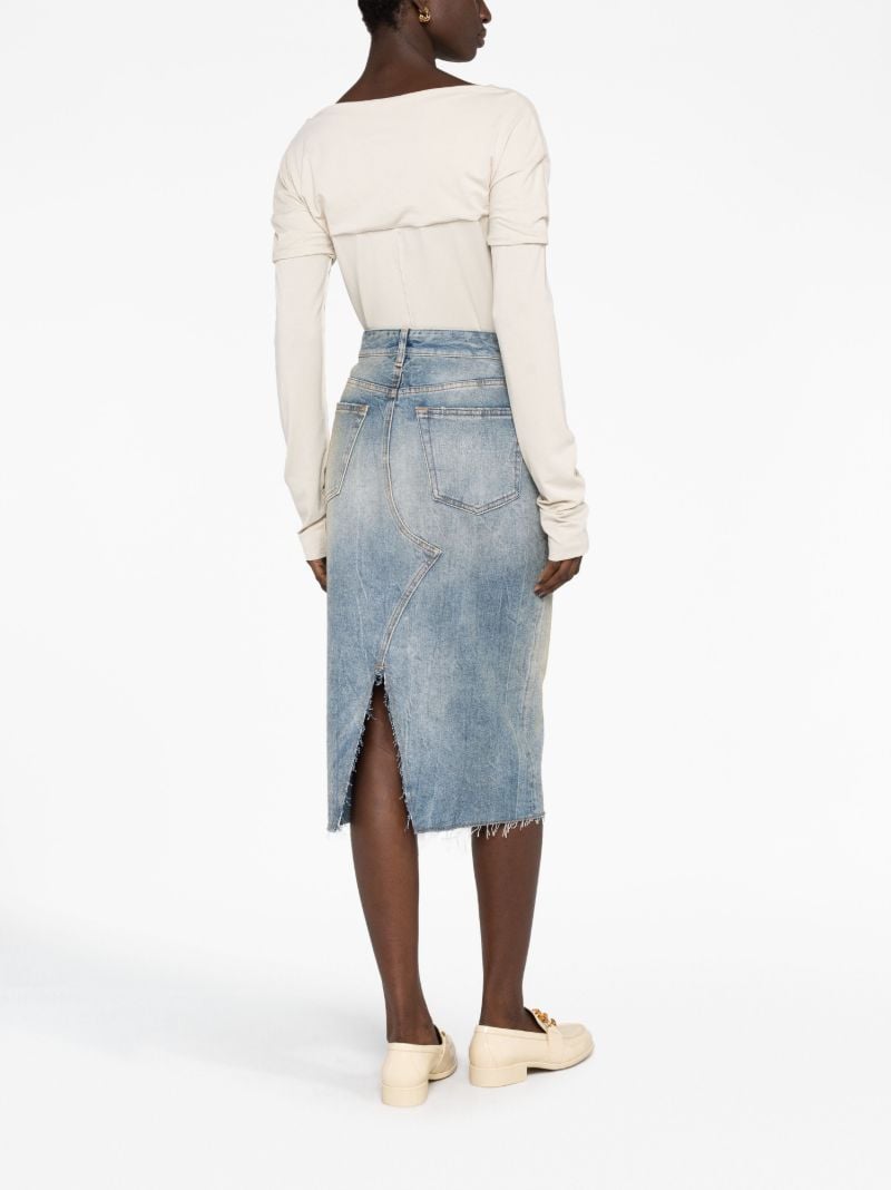 Neutral Boat Neck Draped T-shirt