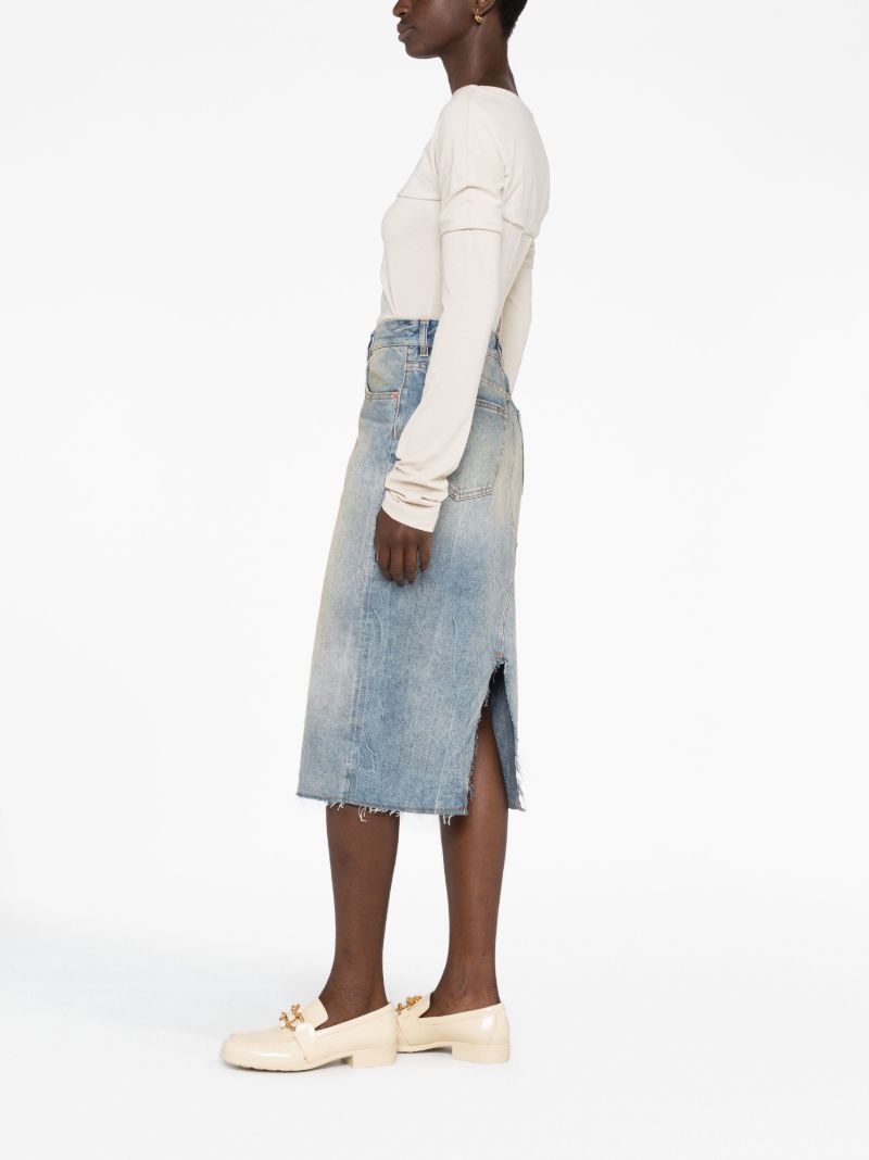 Neutral Boat Neck Draped T-shirt