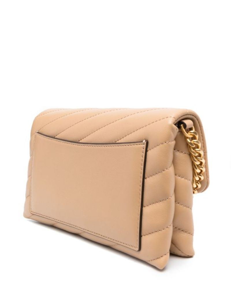 Neutral Kira Leather Wallet on Chain