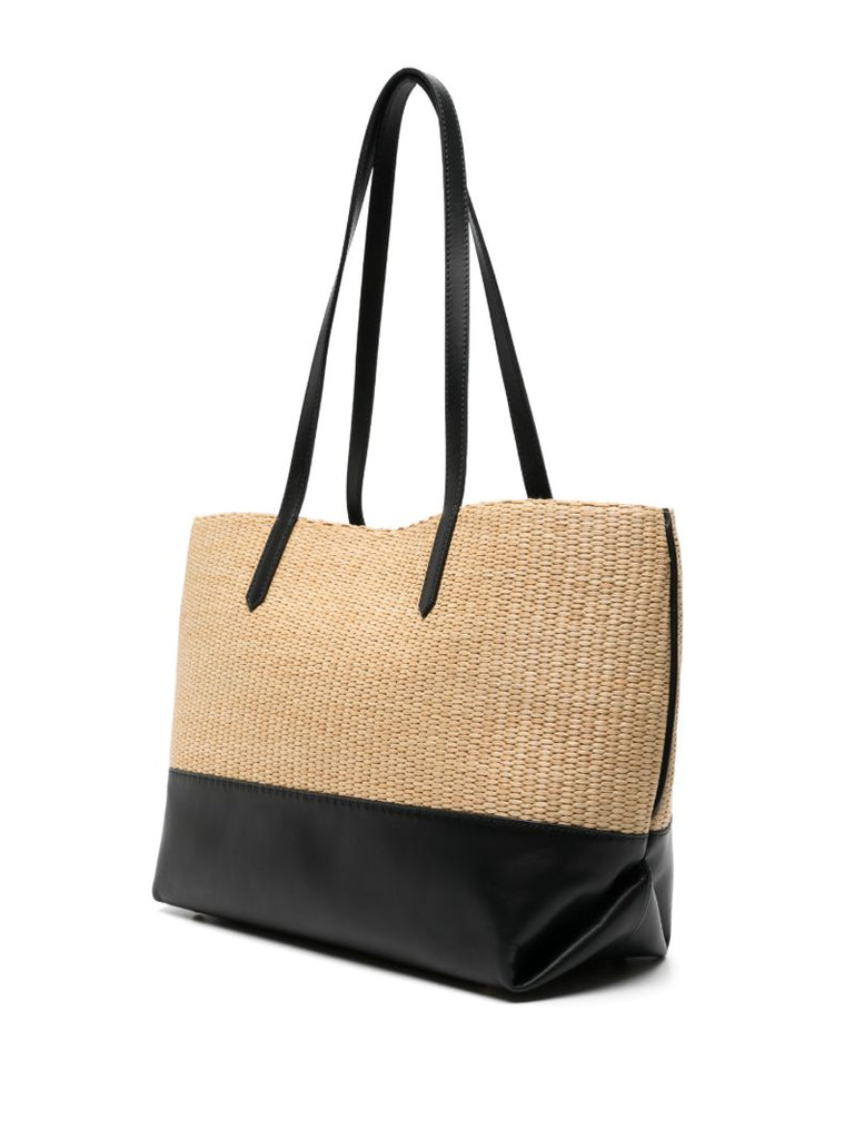 Neutral Tokyo Raffia Tote Bag