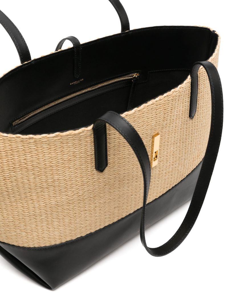 Neutral Tokyo Raffia Tote Bag