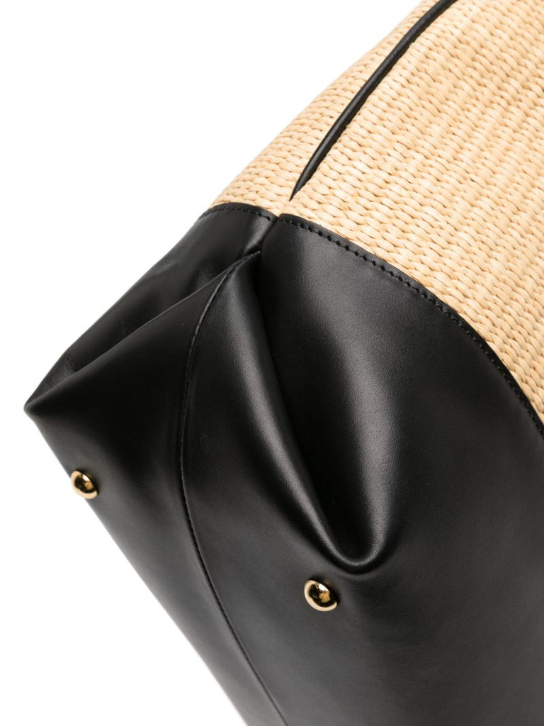 Neutral Tokyo Raffia Tote Bag