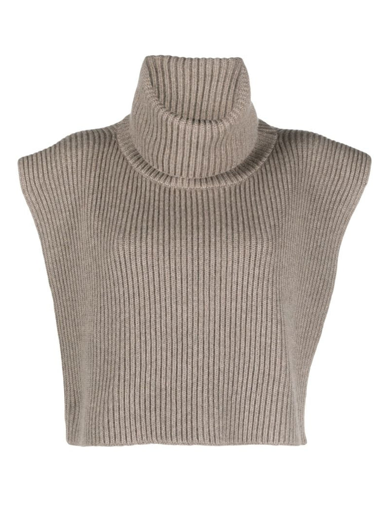 Brown Eppie Cashmere Collar
