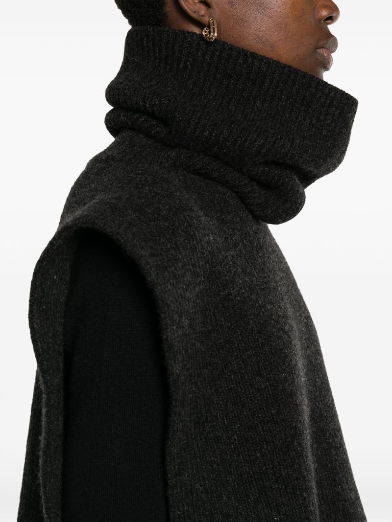 Grey Emmit Cashmere Collar