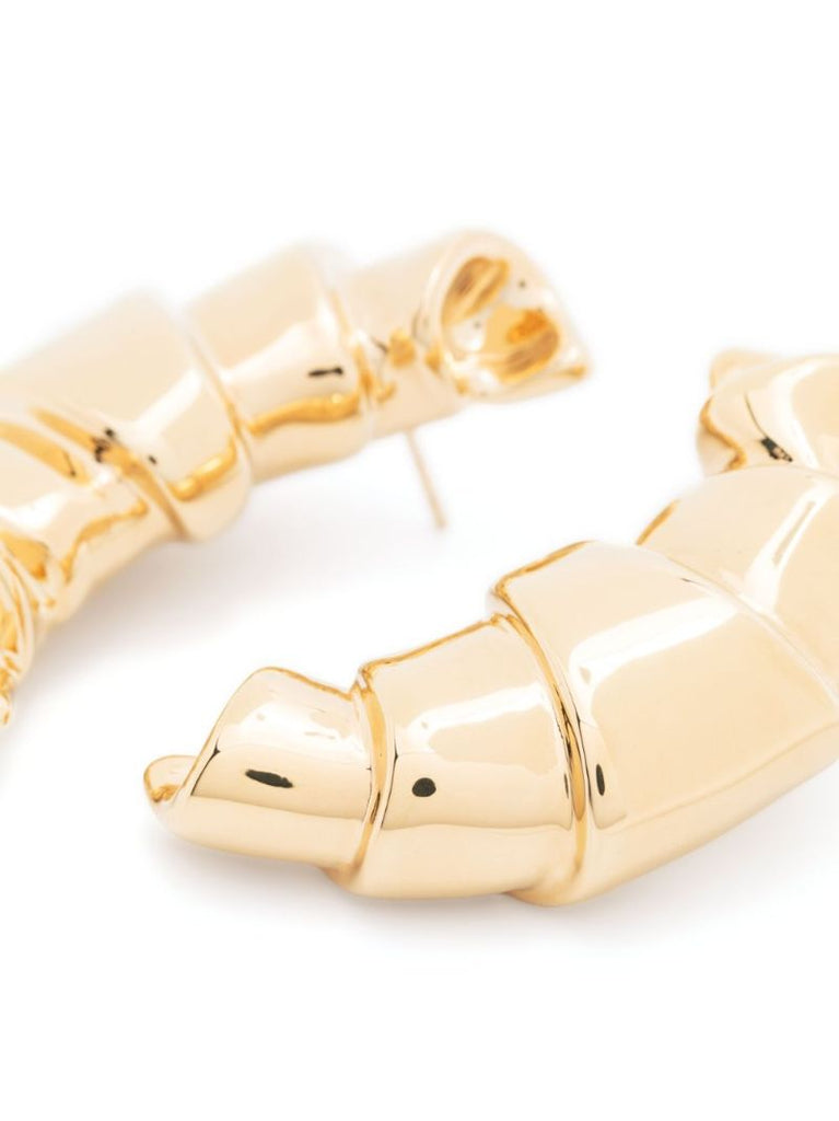 Gold-tone Les Boucles Croissant Drop Earrings