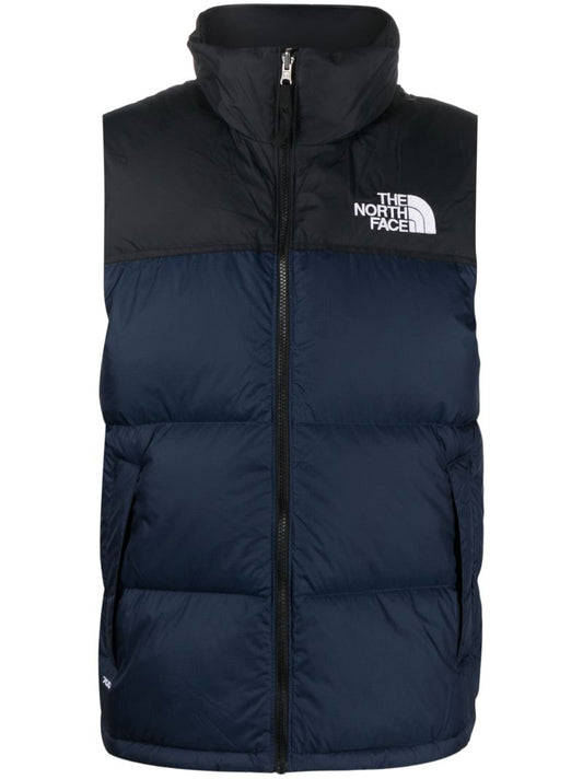 Blue 1996 Retro Nuptse Quilted Gilet