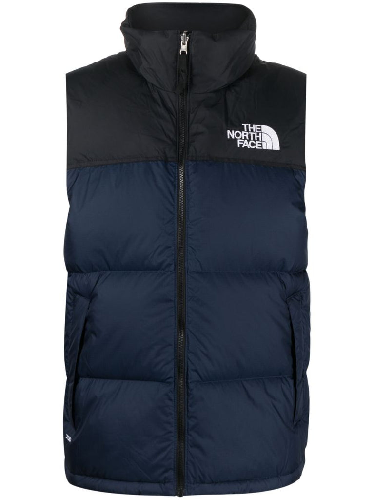 Blue 1996 Retro Nuptse Quilted Gilet