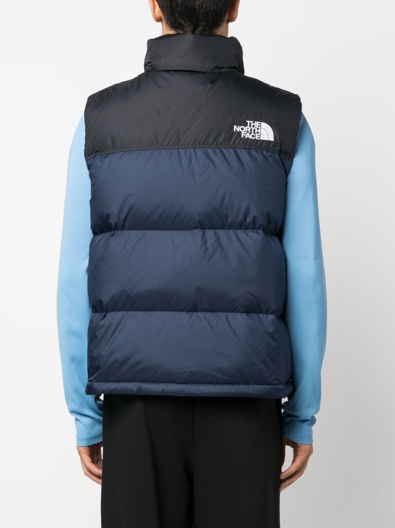 Blue 1996 Retro Nuptse Quilted Gilet