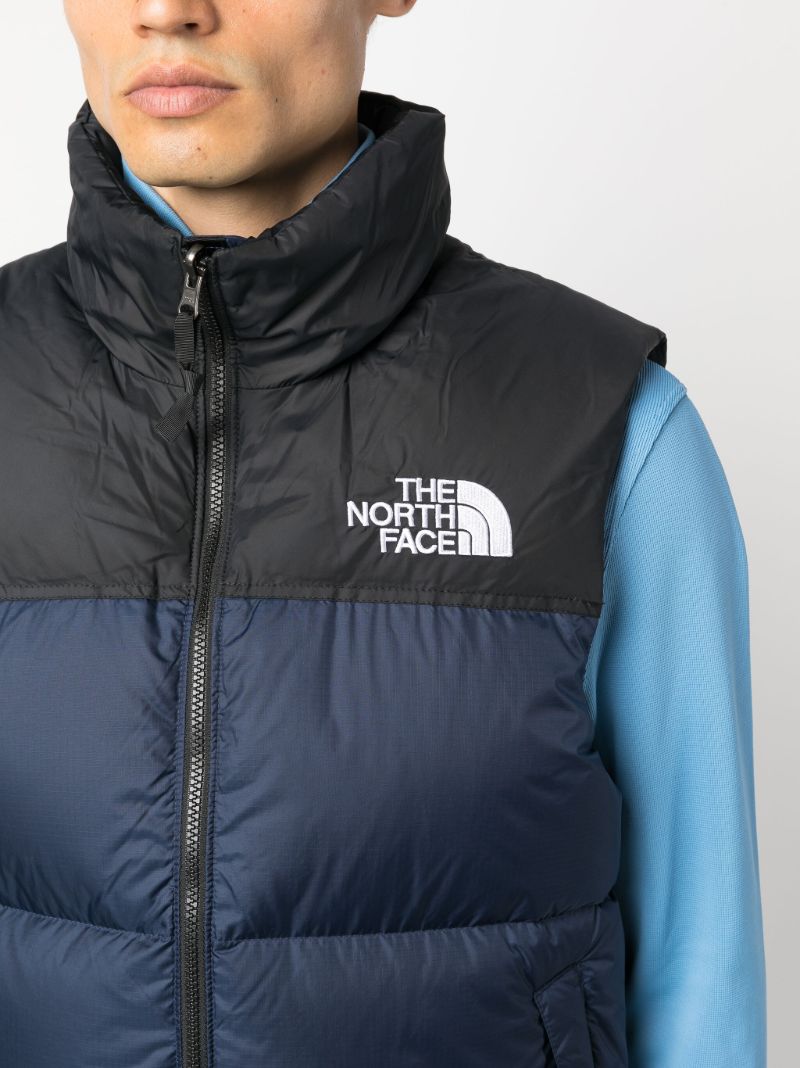 Blue 1996 Retro Nuptse Quilted Gilet