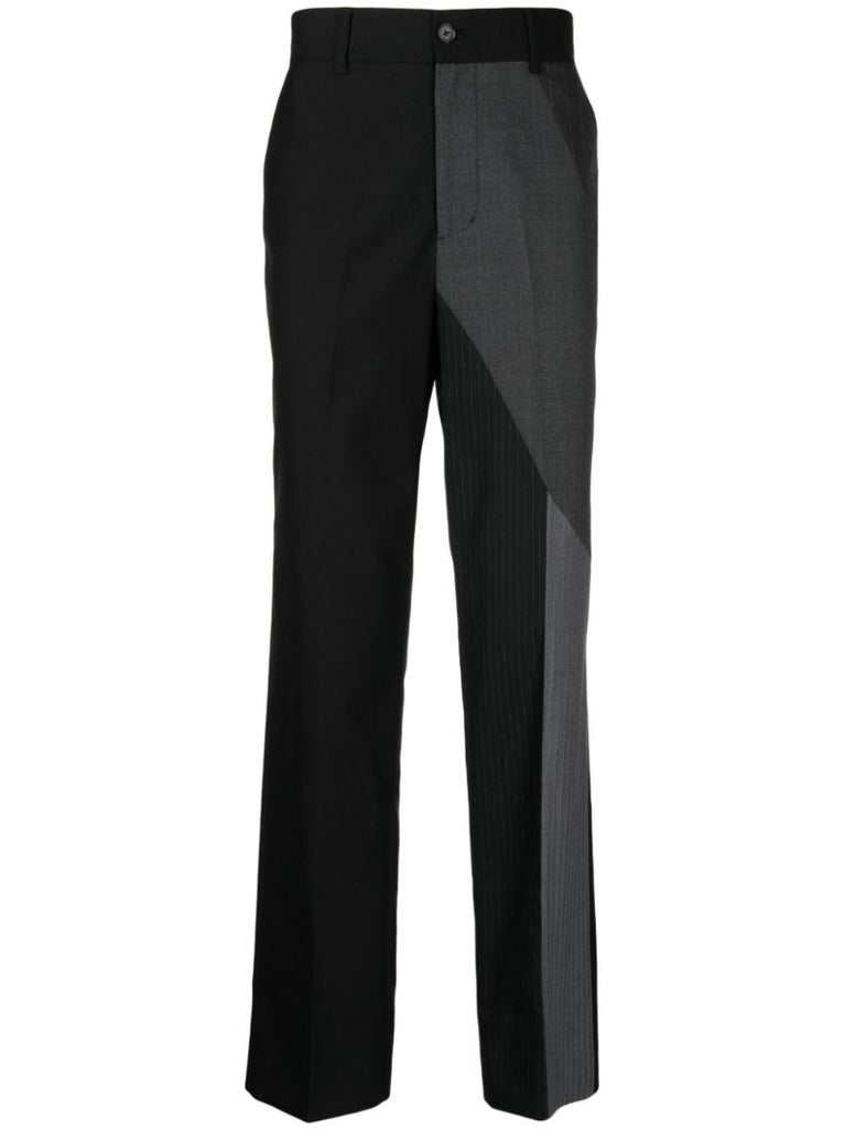 Black Mid-rise Trousers