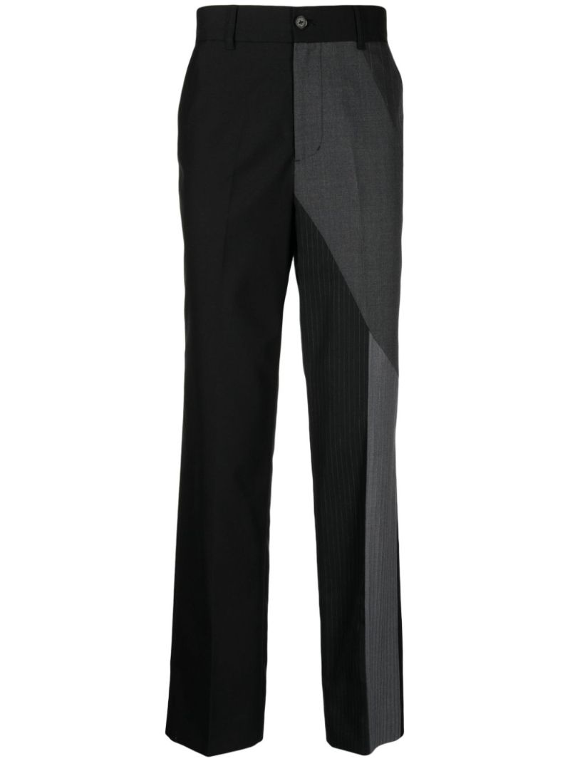Black Mid-rise Trousers