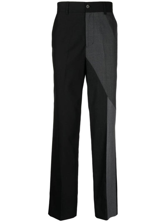 Black Mid-rise Trousers