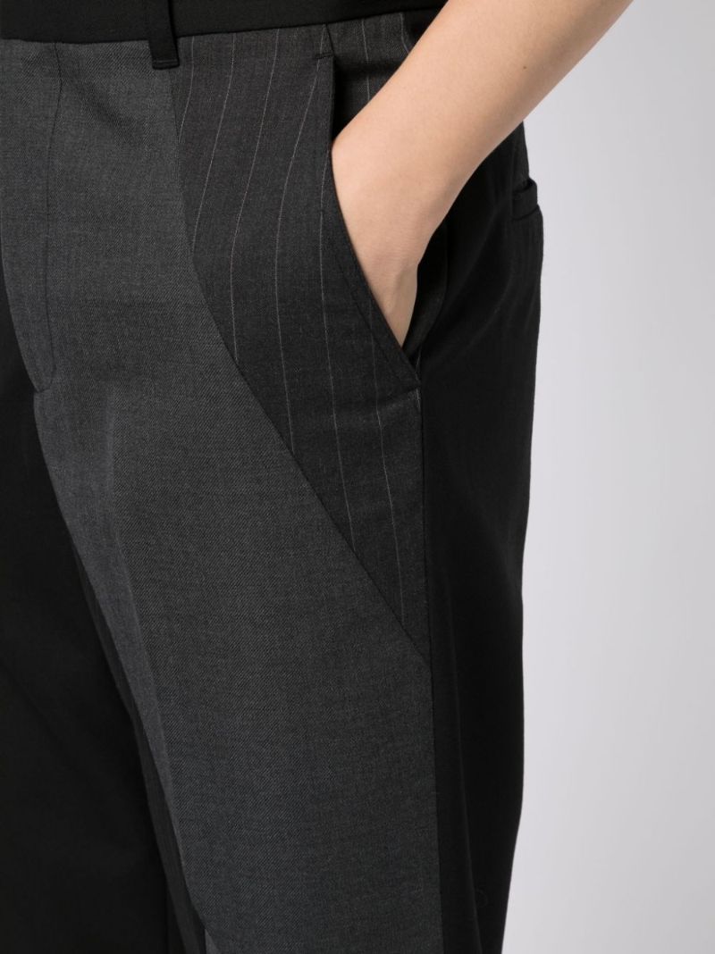 Black Mid-rise Trousers