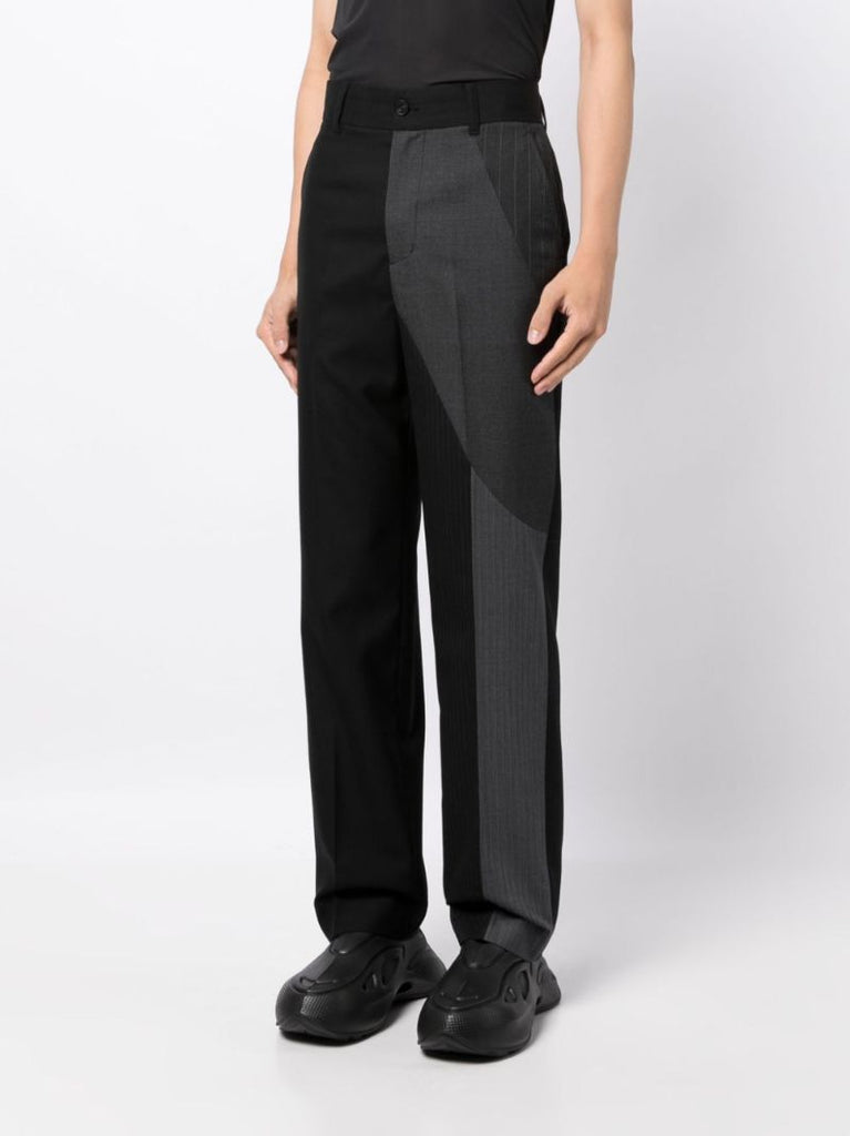 Black Mid-rise Trousers