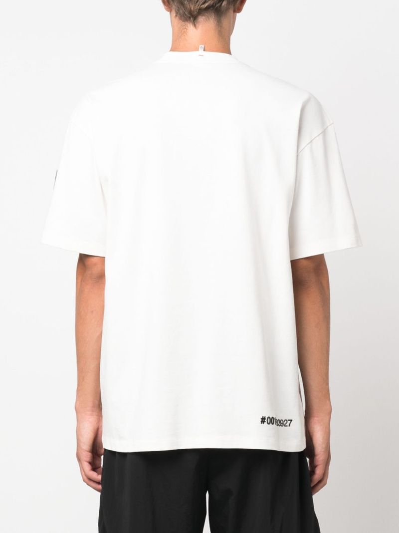 White Logo-print T-shirt