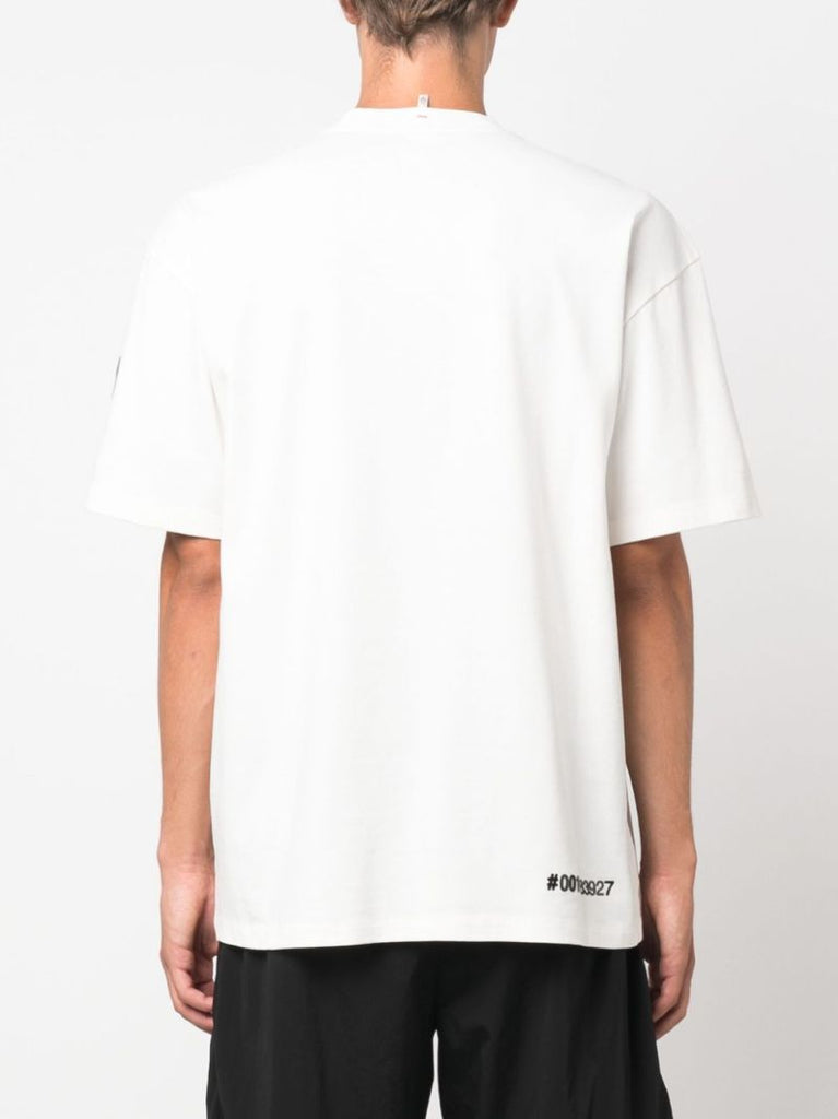 White Logo-print T-shirt