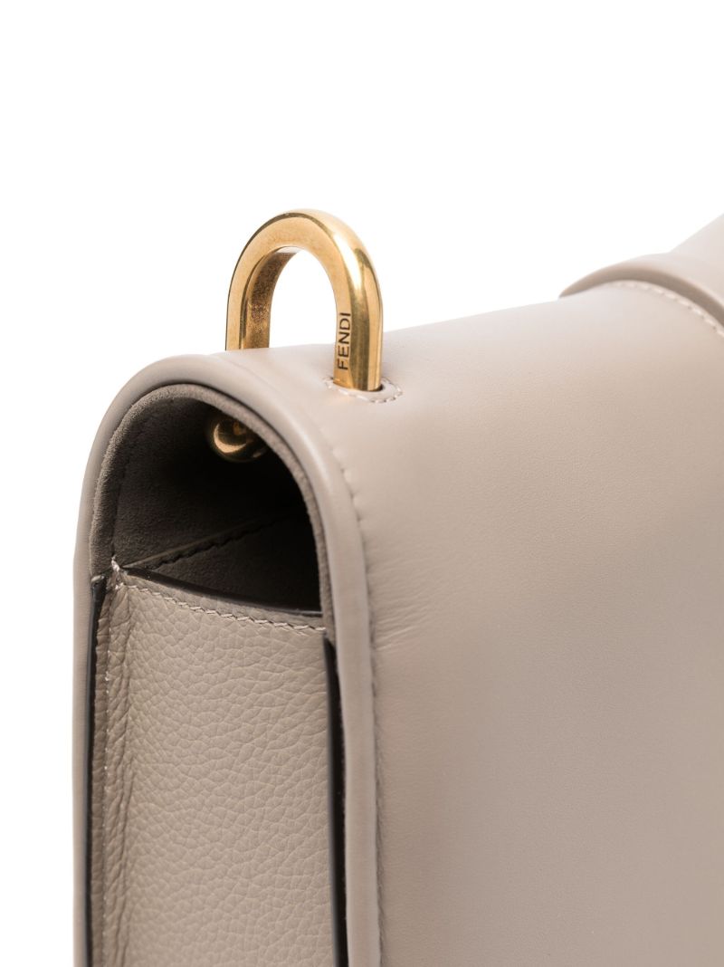 Grey CÃ¢â_x0082_¬â_x0084_¢mon Medium Leather Satchel