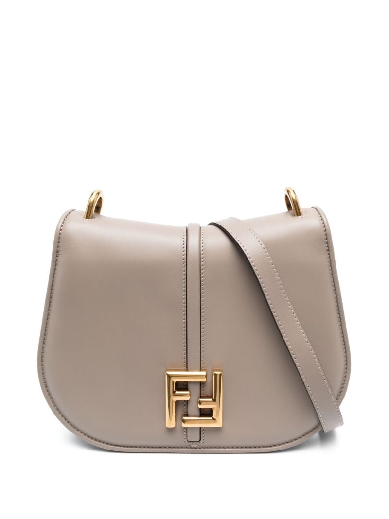 Grey CÃ¢â_x0082_¬â_x0084_¢mon Medium Leather Satchel
